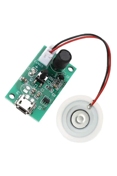 Micro Usb Ultrasonik Nem Üreteci Devre Seramik Disk Transducer - Resim 6