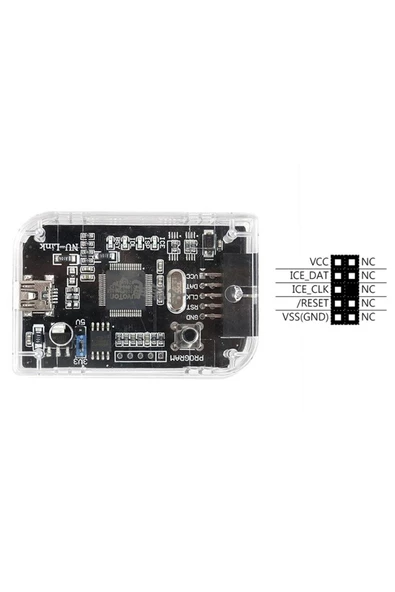 Nuvoton Nu-link Icp Programlayıcı Arm Cortex M0 M4 Nu Micro Emülatör Swd Uart Downloader - Resim 6