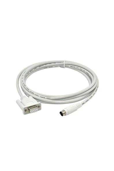 Mitsubishi Qc30r2 Plc Programlama Kablosu Melsec Q Serisi Pc Rs232 Db9 To 6 Pin Yuvarlak ürün görseli 1
