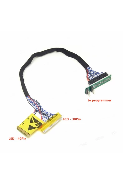 30 / 40 Pin To Dıp8 Lcd Led Ekran Aparatı 2 In 1 Edid Kablo Notebook Dizüstü 24c02 Okuma Yazma ürün görseli 1