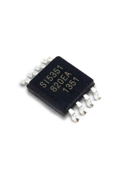Silabs SI5351A-B-GT 10-MSOP 200 MHz 3 Clock Çıkışlı Saat Sinyal Frekans Üretici Entegre IIC I2C ürün görseli 1