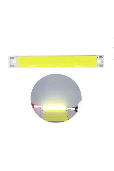 3w 60x8mm Soğuk Beyaz Şerit Led Modül Aluminyum Pcb Cob Şerit Led Floresan Lamba Aydınlatma Işık ürün görseli 1