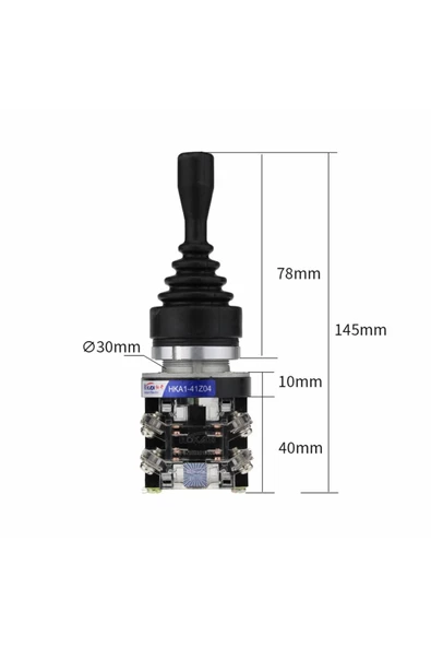 Hka1-41z04 Joystick 4 Yön No Kumanda Kolu Momentary Anlık 10a 250v Monolever Anahtar ürün görseli 1