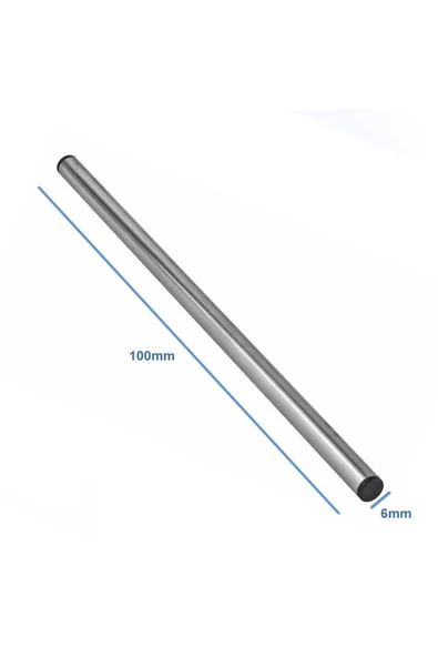 Çelik Sensör Başlığı 6x100mm Kılıf Sıcaklık Isı Sensör Kutusu Metal Tüp Boru D818b20 Ntc Lm35 ürün görseli 1