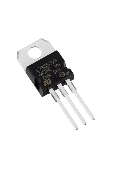 L7805cv 3 Pin Dc 5v Lineer Voltaj Düşürücü Regülatör Enregre ürün görseli 1