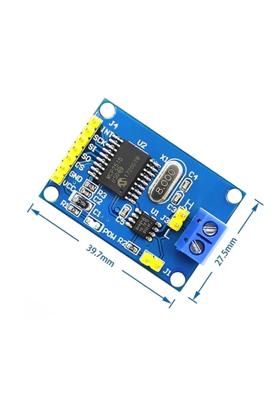 Mcp2515 Can Ağ Haberleşme Modülü Can Network Transceiver Klemens Soketler Araba Otomasyon ürün görseli 1