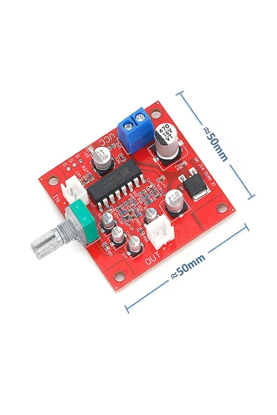 Pt2399 Mikrofon Ses Eko Yankı Tekrar Efekt Modül Yansıma Kontrol Gecikme Ayar Karaoke Dc 6-15v ürün görseli 1