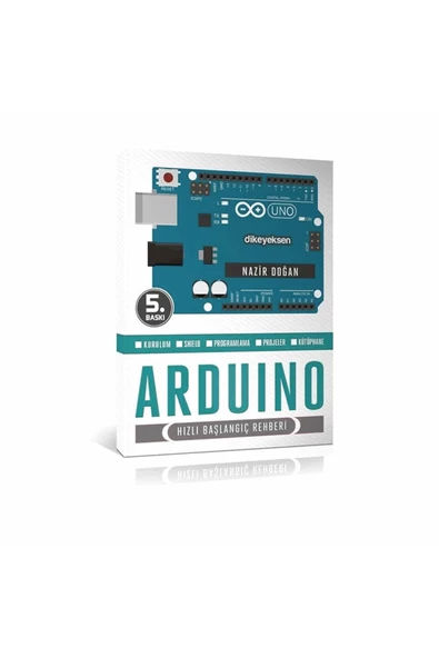 Arduino Hızlı Başlangıç Rehberi Arduino Kurulum Shield Programlama Kütüphane Robot Proje Tasarım ürün görseli 1