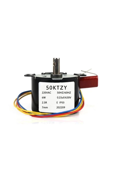 50ktyz 2.5rpm Ac Motor Kuluçka Viyol Çevirme 220v Senkron Metal Dişli ürün görseli 1