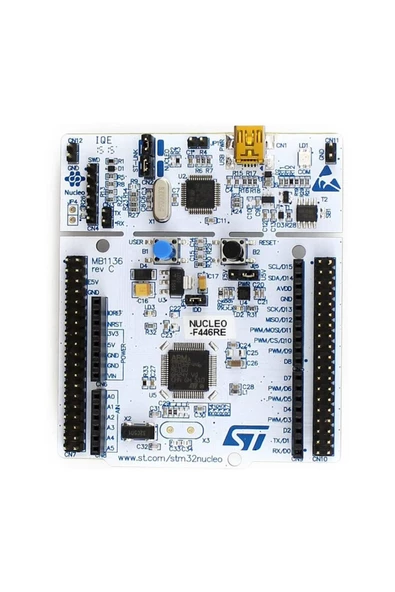 St Nucleo-f446re Nucleo Kit Stm32f446ret6 32 Bit Arm Cortex M4 180mhz Mcu Stm32 Geliştirme Kartı ürün görseli 1