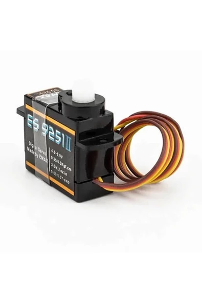 EMAX ES9251 II 4gr Dijital Servo Motor Mini Plastik Dişli 0.25kgcm Tork RC Uçak Drone Robot Kol ürün görseli 1
