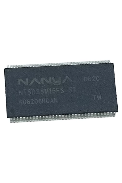 Nanya Nt5ds8m16fs-5t 128mb Ddr Sdram 2.5v 66 Pin Tsop 8m X 16 Clock 200mhz ürün görseli 1