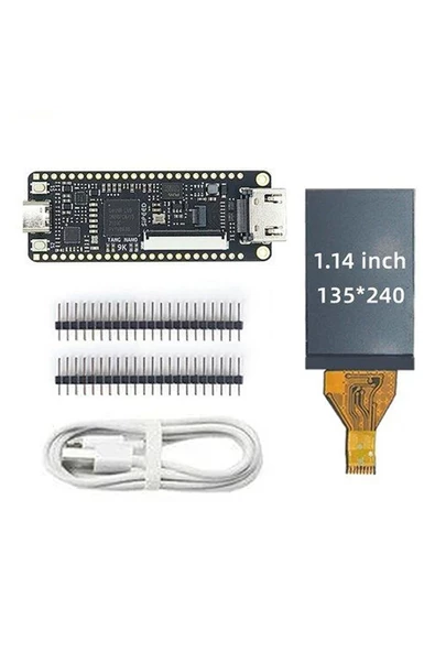 Sipeed Tang Nano 9K Fpga Geliştirme Kartı Gowin GW1NR-9 Risc-V 8640 Lojik Blok 6480 Flip Flop ürün görseli 1