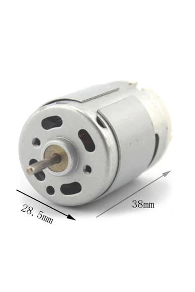 RS380 6V DC Motor 11500Rpm Yüksek Tork Hız DIY RC Oyuncak Model Araba Tekne Bot Uçak Helikopter ürün görseli 1