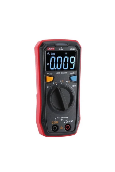 Unı-t Ut123 Dijital Multimetre Mini Cep Tipi Ncv Voltmetre Ampermetre ürün görseli 1