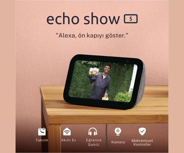 PTTAVM: Amazon Echo Show 5 3. Nesil Akıllı Görüntülü Asistan Hoparlör