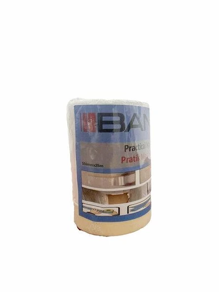 Bantex Pratik Maskeleme Örtüsü 25mtx55cm ürün görseli 1