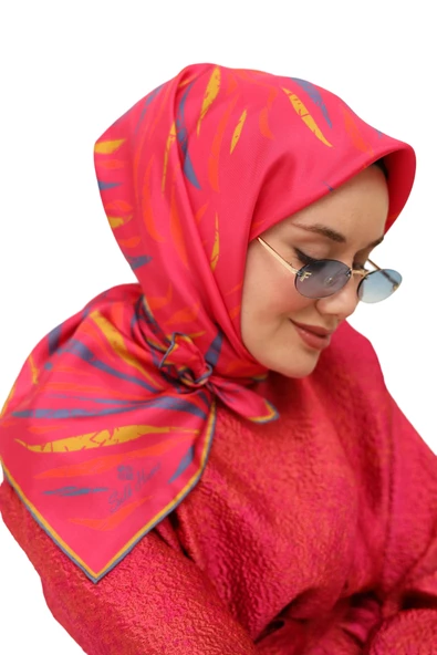 SLİKHOME  TWİLL İPEK EŞARP 11432 - Resim 7