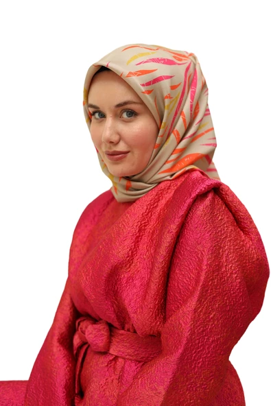 SLİKHOME  TWİLL İPEK EŞARP 11432 - Resim 10