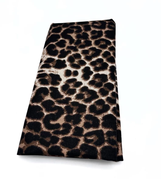Angel Çanta Aksesuar 90x50 cm Duck Astarlık Kumaş Leopar Desen ürün görseli 1