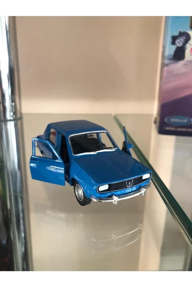 1974 RENAULT 12 TS 1/36 Ölçek Welly Diecast Metal Çek Bırak Araba ürün görseli 1