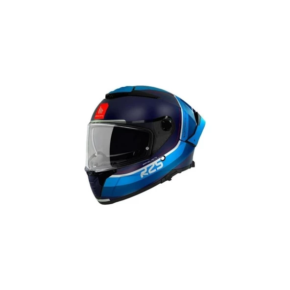 Mt Kask Full Face Thunder 4 Sv R25 C7 Mat Siyah-Mavi ürün görseli 1