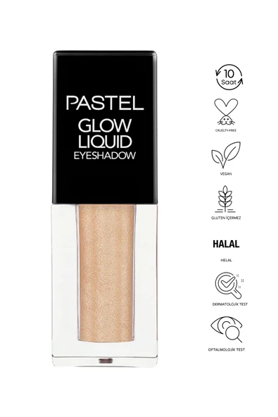 Glow Liquid Eyeshadow - Likit Far 225 Champagne - Resim 5