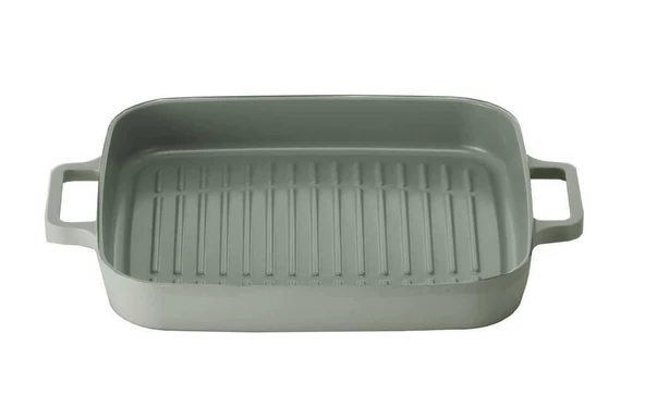 Neoflam Fika Alüminyum Döküm 28 Cm Gri Grill Tava ürün görseli 1