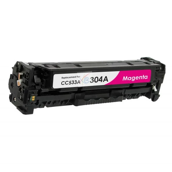 HP UYUMLU CC533A,CE413A,CF383A  KIRMIZI Muadil Toner ürün görseli 1