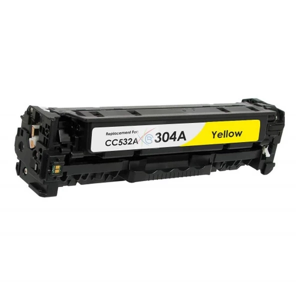 HP UYUMLU CC532A,CE412A,CF382A Sarı Muadil toner ürün görseli 1