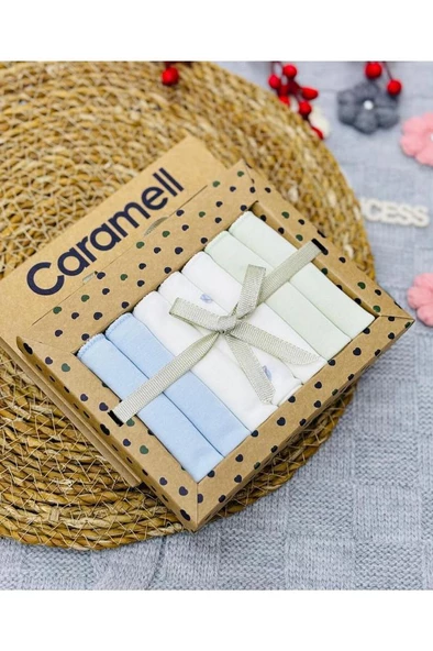 Caramell 7li Agız Silme Mendili ürün görseli 1