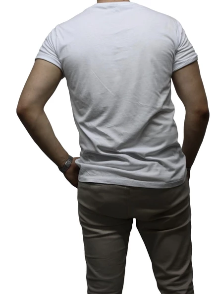 Baskılı HUF T-Shirt - Resim 2