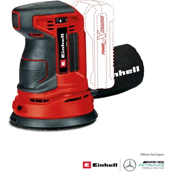 Einhell Te-Rs 18 Li-Solo, Akülü Eksantrik Zımpara ürün görseli 1