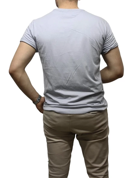 Baskılı HUF T-Shirt - Resim 8