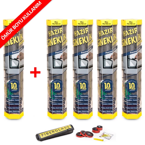 Hazır Sineklik - 75x150 Cm - 5 Li Paket ürün görseli 1