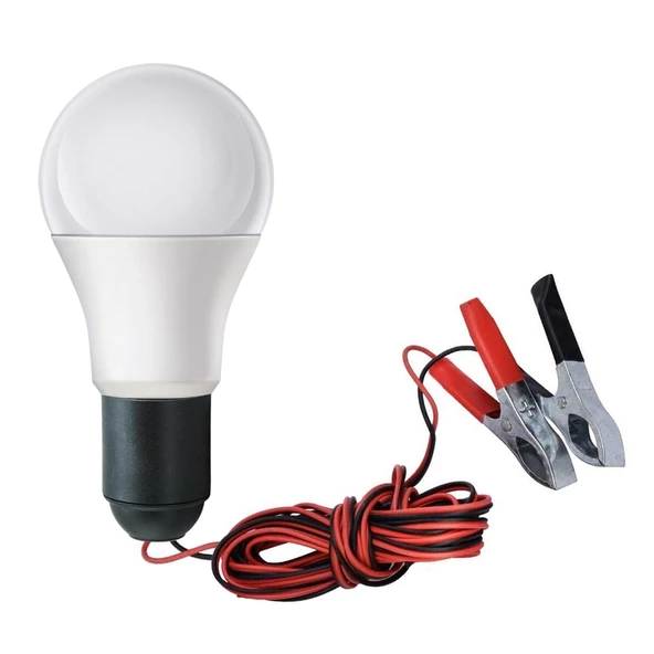 SEYYAR LED AMPÜL 24V 7W BEYAZ AKÜ MAŞALI QLEDQ Q-22032 ürün görseli 1