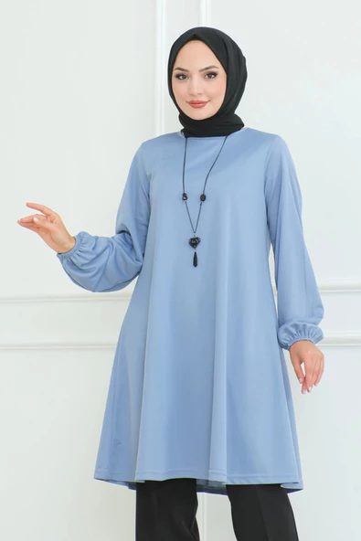 tunik mavi 601 - Resim 3
