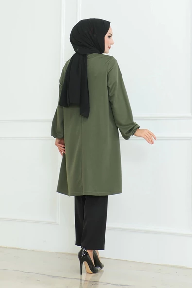tunik haki 601 - Resim 3