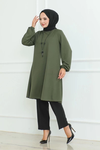 tunik haki 601 - Resim 2