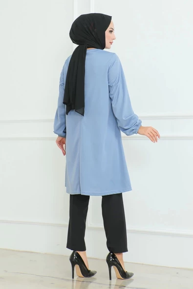 tunik mavi 601 - Resim 2