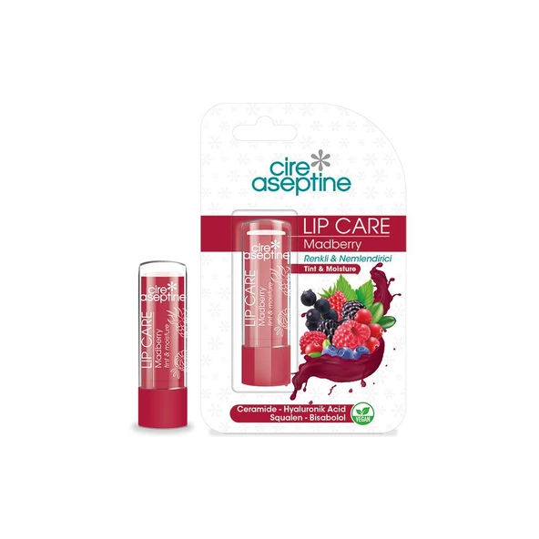 Cire Aseptine Lip Care Madberry Renkli Dudak Bakım Kremi 4,5 G ürün görseli 1
