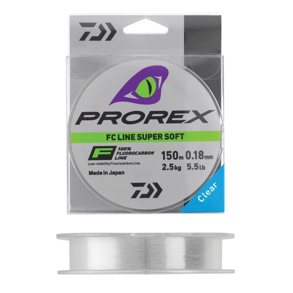 Daiwa Prorex SS 150m Monofilament Misina Kalınlık (mm) : 0,16mm ürün görseli 1