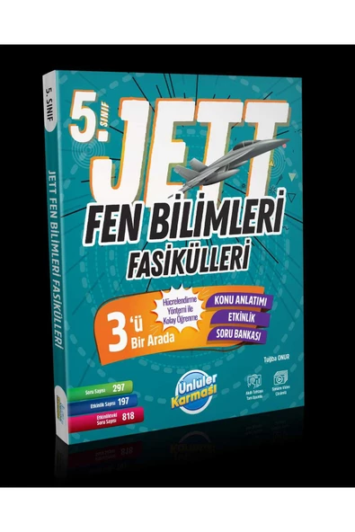 5. SINIF JETT FEN BİLİMLERİ FASİKÜLLERİ (2024-2025 GÜNCEL BASKI) ürün görseli 1