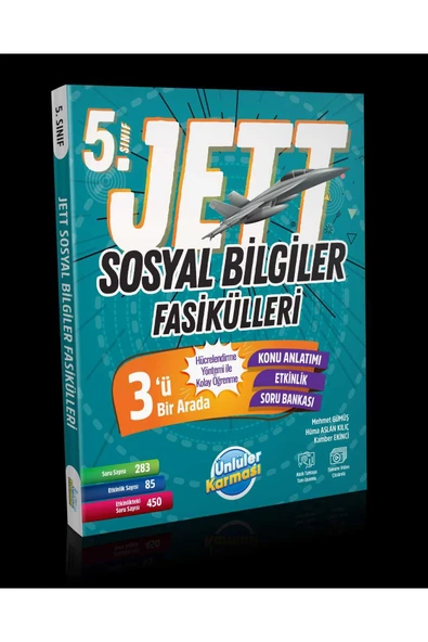 5. SINIF JETT SOSYAL BİLGİLER FASİKÜLLERİ (2024-2025 GÜNCEL BASKI) ürün görseli 1