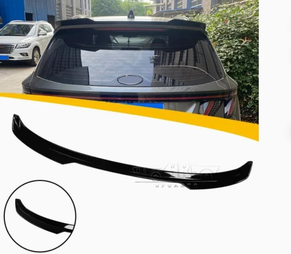 Hyundai Tucson 2023+ Piona Black Boyalı Spoyler/spoiler ürün görseli 1