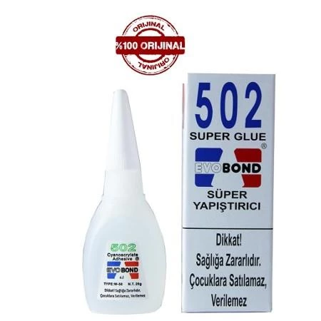 Evo Bond 502 Glue Süper Yapıştırıcı 20 gr ürün görseli 1
