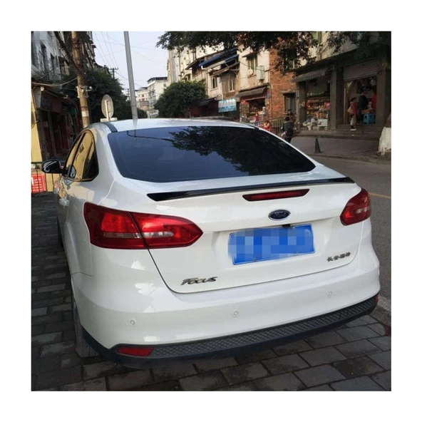 Ford focus 3 sedanbagaj üstü spoiler pianoblack boyalı 2012 / 2018 ürün görseli 1