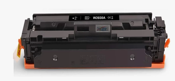 HP UYUMLU W2030A (415A) ÇİPLİ  SİYAH MUADİL TONER ürün görseli 1