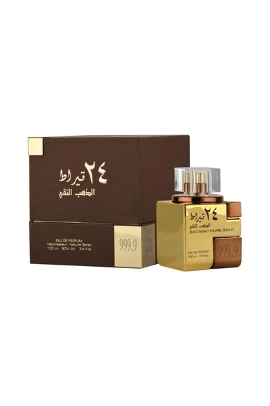 Lattafa 24 Carat Pure Gold EDP Unisex 100 ml ürün görseli 1