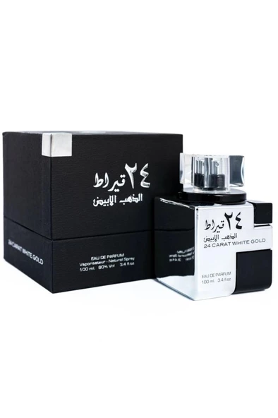 Lattafa 24 Carat White Gold EDP Unisex 100 ml ürün görseli 1